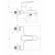 Bateria wannowa Deante AVIS CHROM BGV 010M